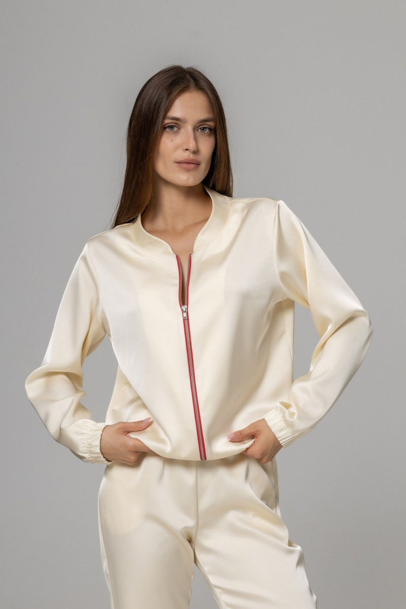 Брючный комплект Twok 925120 сливочный