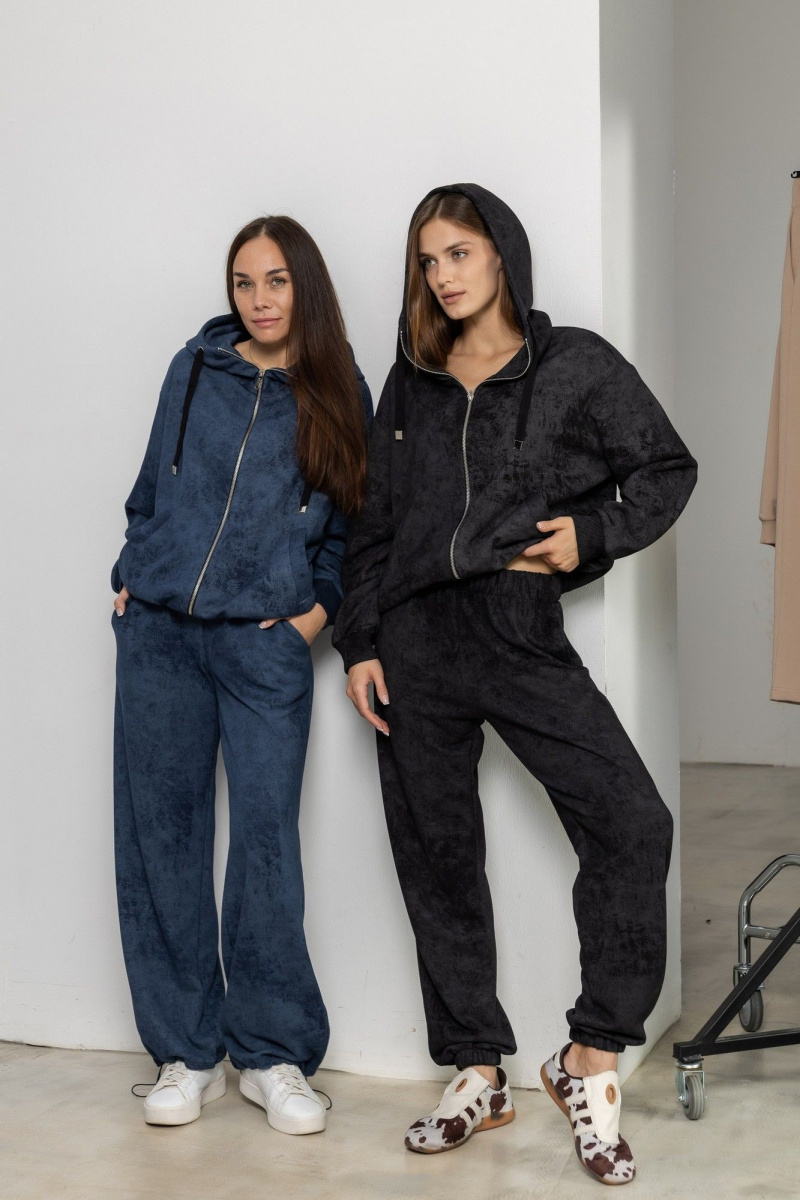 Брючный комплект Twok 925718 черный принт