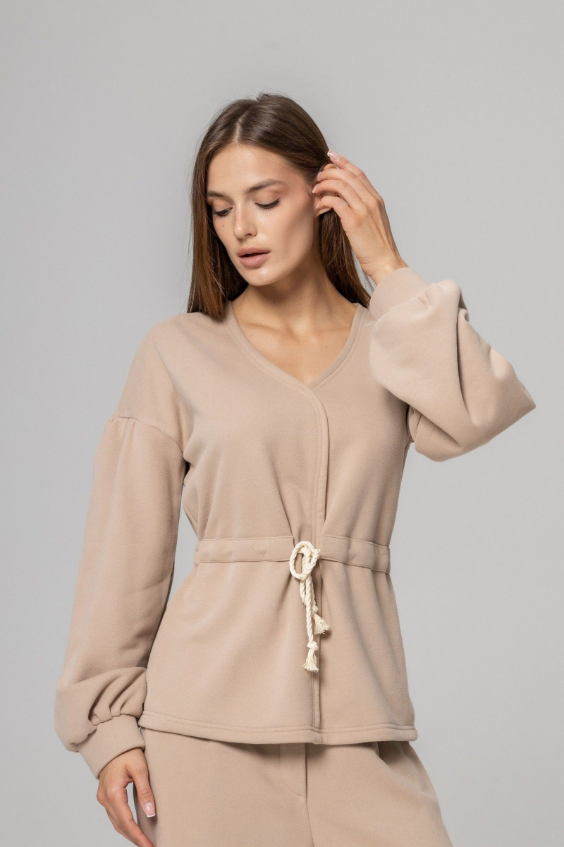 Брючный комплект Twok 925722 бежевый