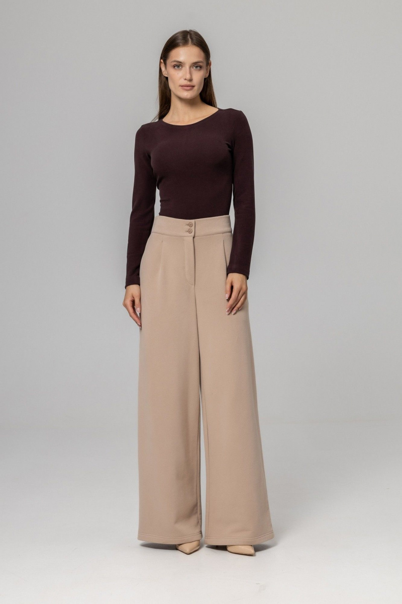 Брюки Twok 952723 бежевый