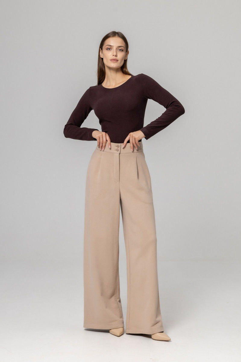 Брюки Twok 952723 бежевый