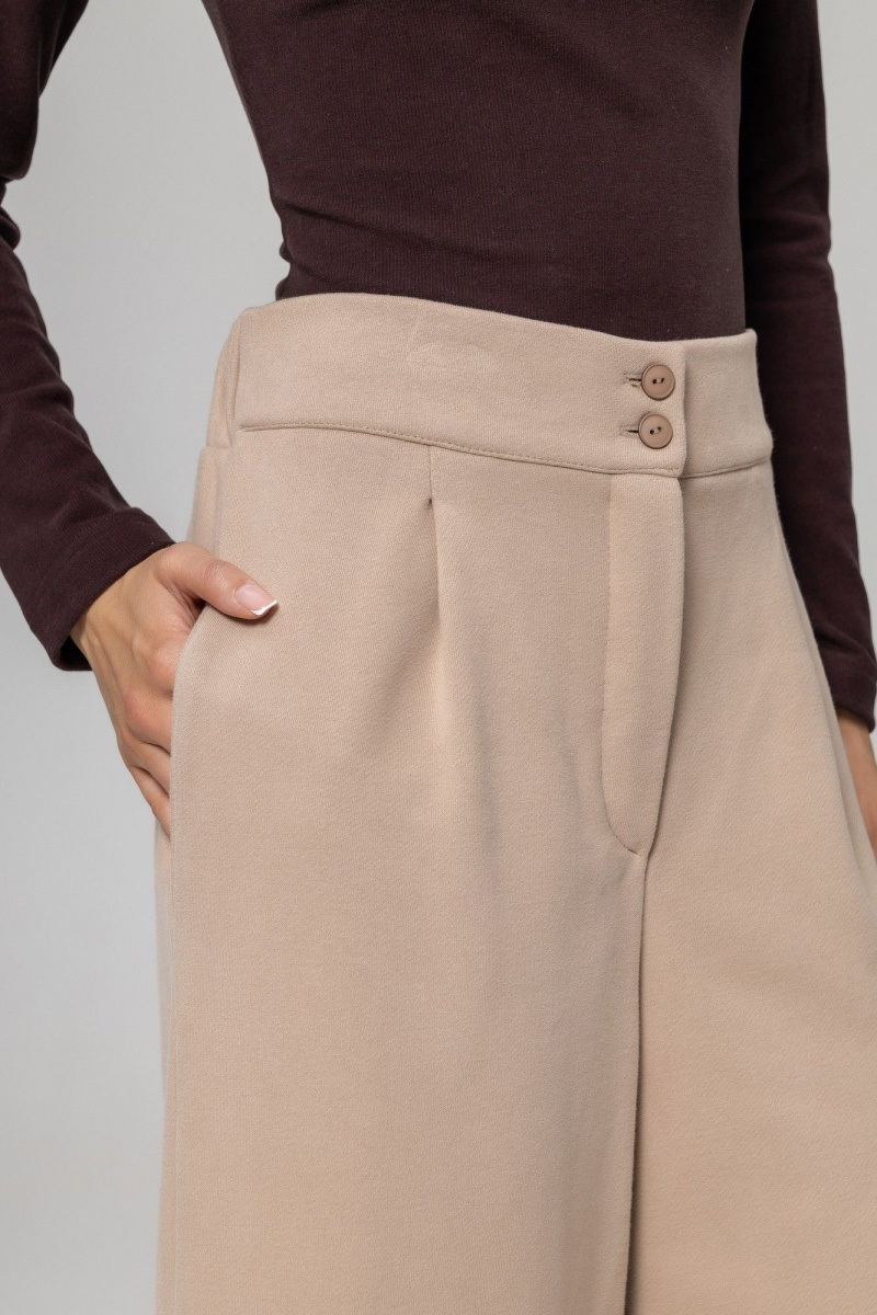 Брюки Twok 952723 бежевый