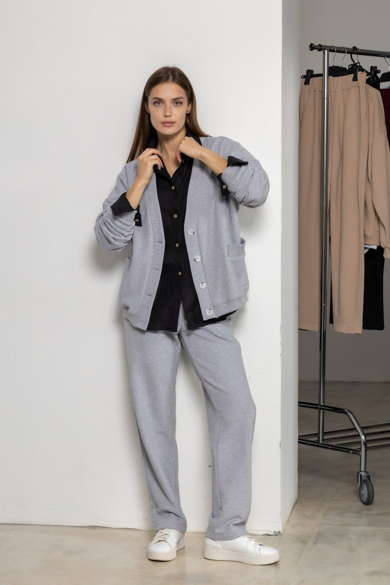 Кардиганы Twok 952726 серый