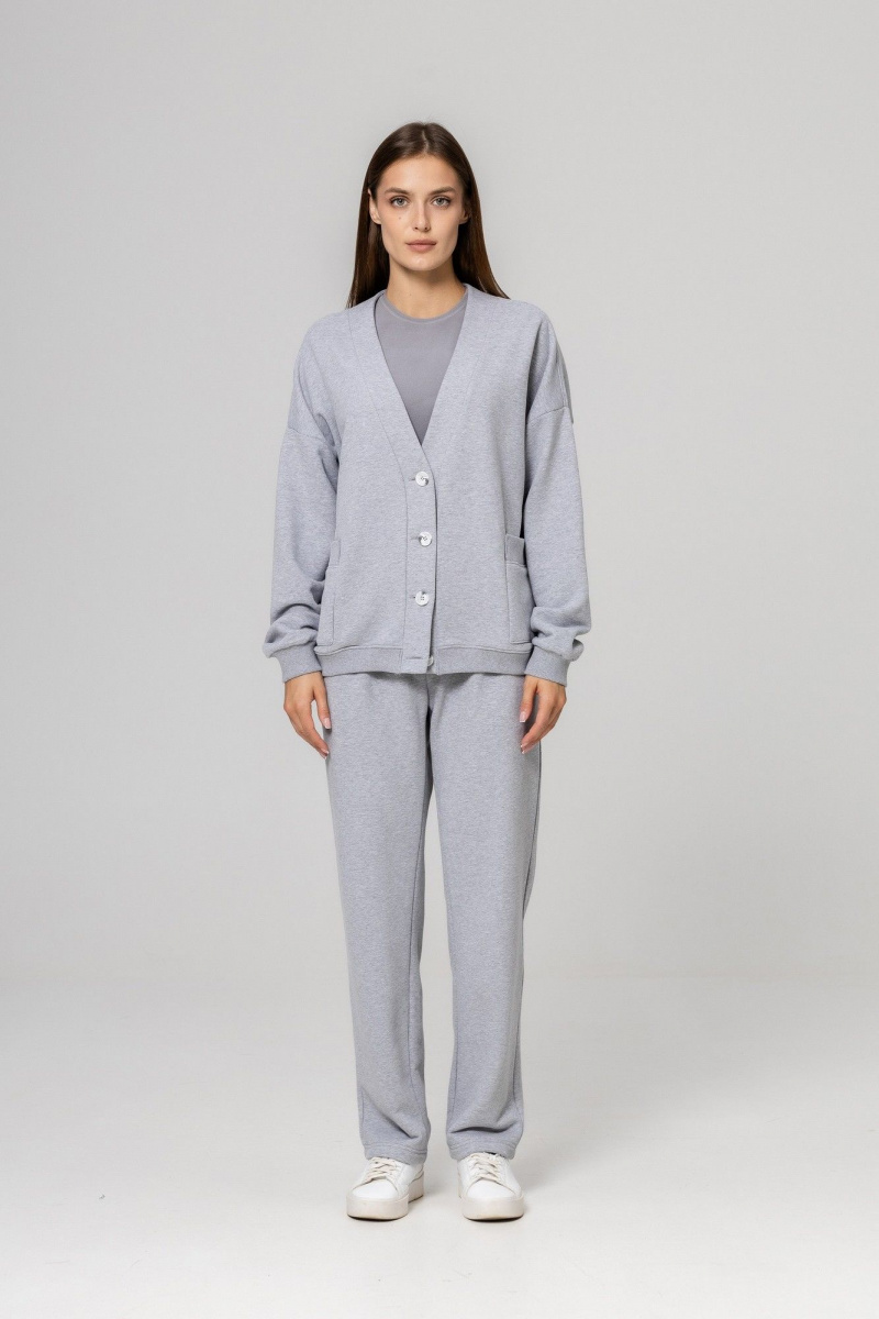 Брючный комплект Twok 952727 серый