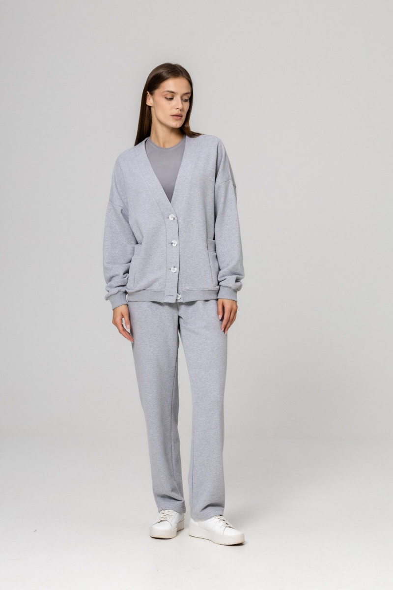 Брючный комплект Twok 952727 серый