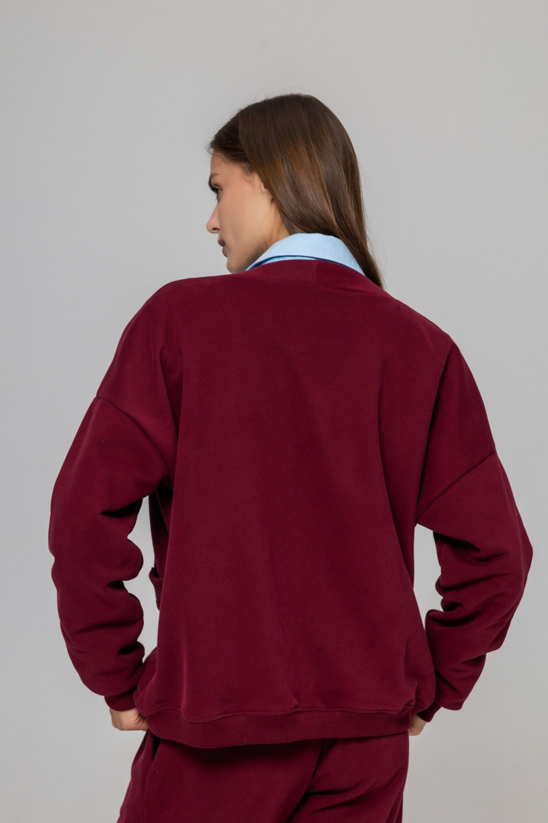 Кардиганы Twok 952729 бургунди