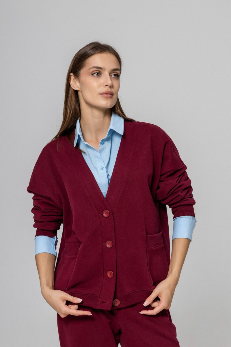 Брючный комплект Twok 952730 бургунди