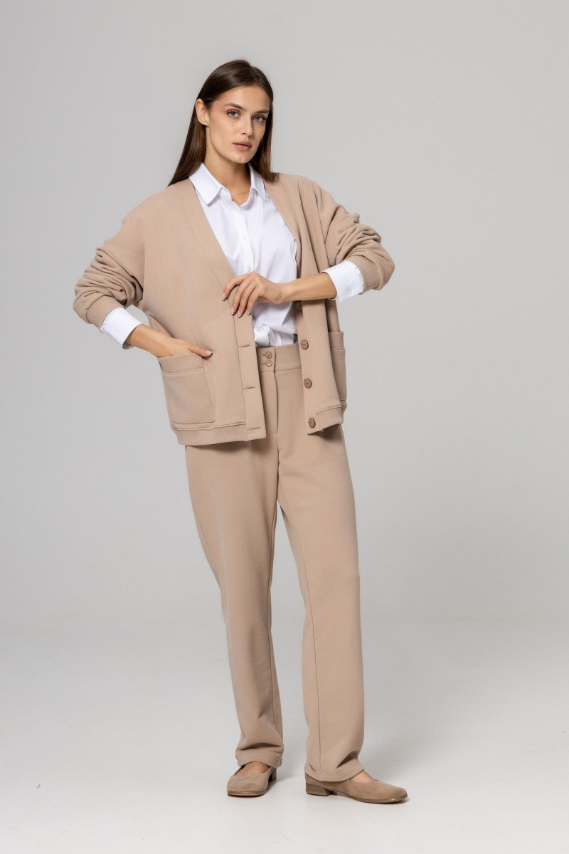 Брючный комплект Twok 952733 бежевый