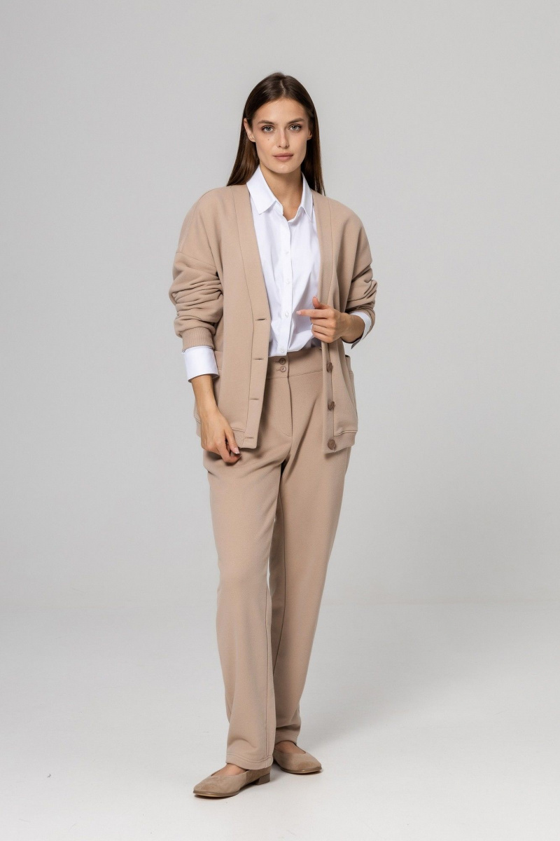 Брючный комплект Twok 952733 бежевый