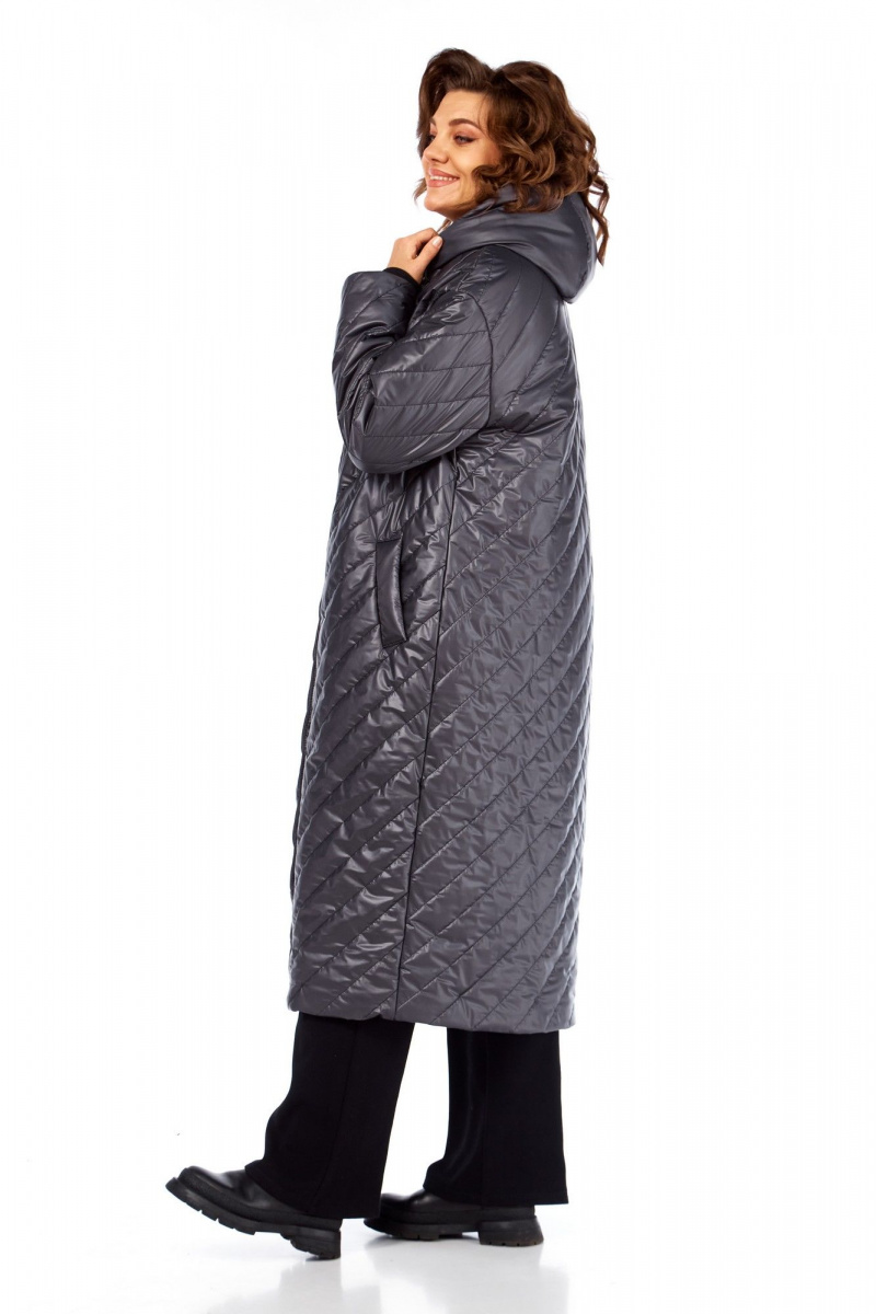 Женское пальто Диомант 2131 серый