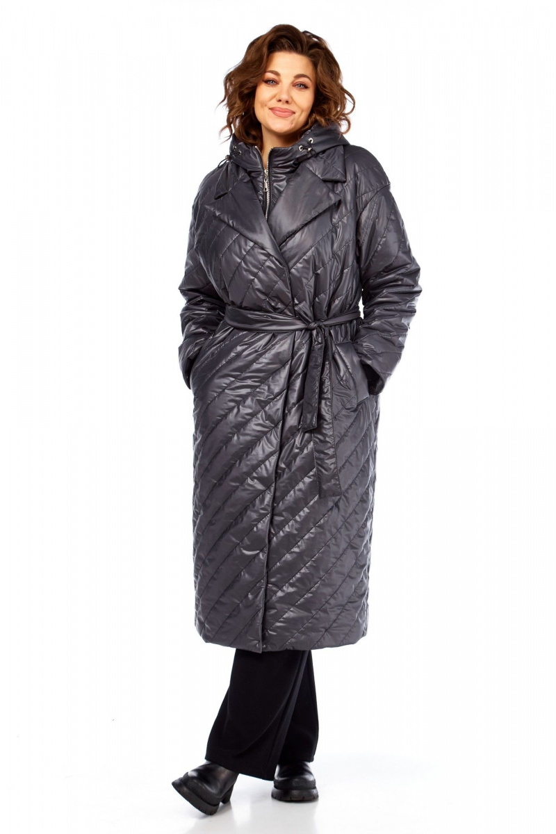 Женское пальто Диомант 2131 серый