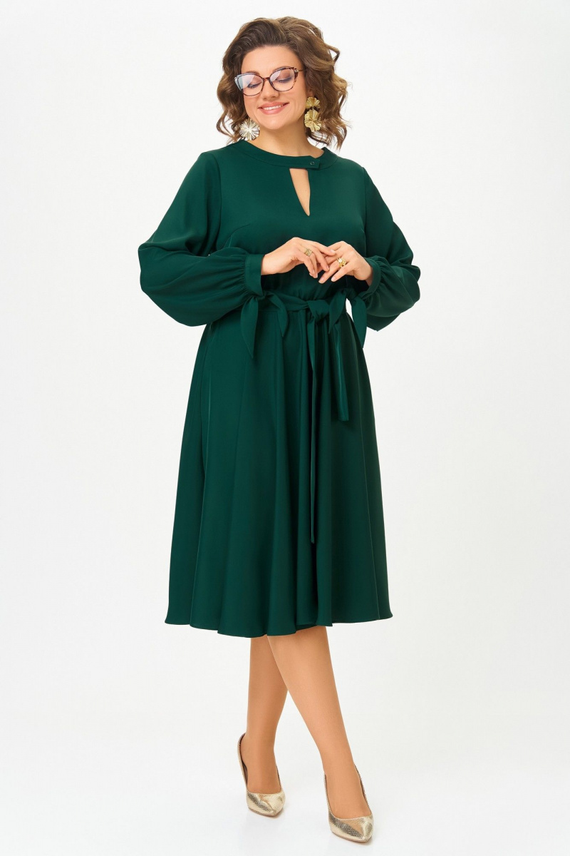 Платья Swallow 891 темный_изумруд