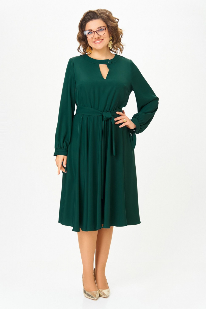 Платья Swallow 891 темный_изумруд