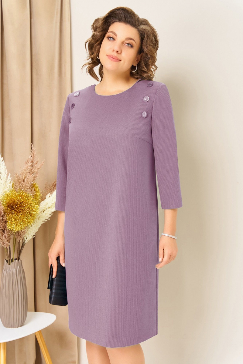 Платья VOLNA 1457 лиловый