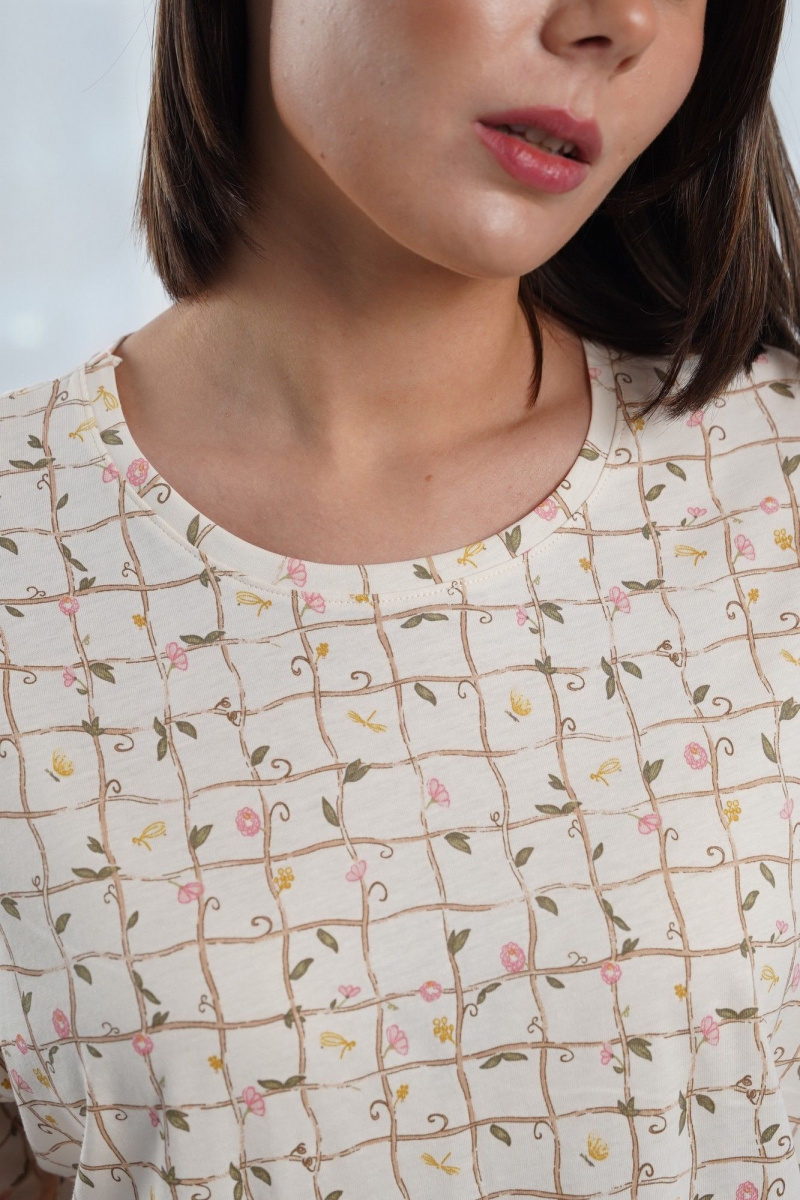 Ночные сорочки Купалинка 40004G.158-164 клетка