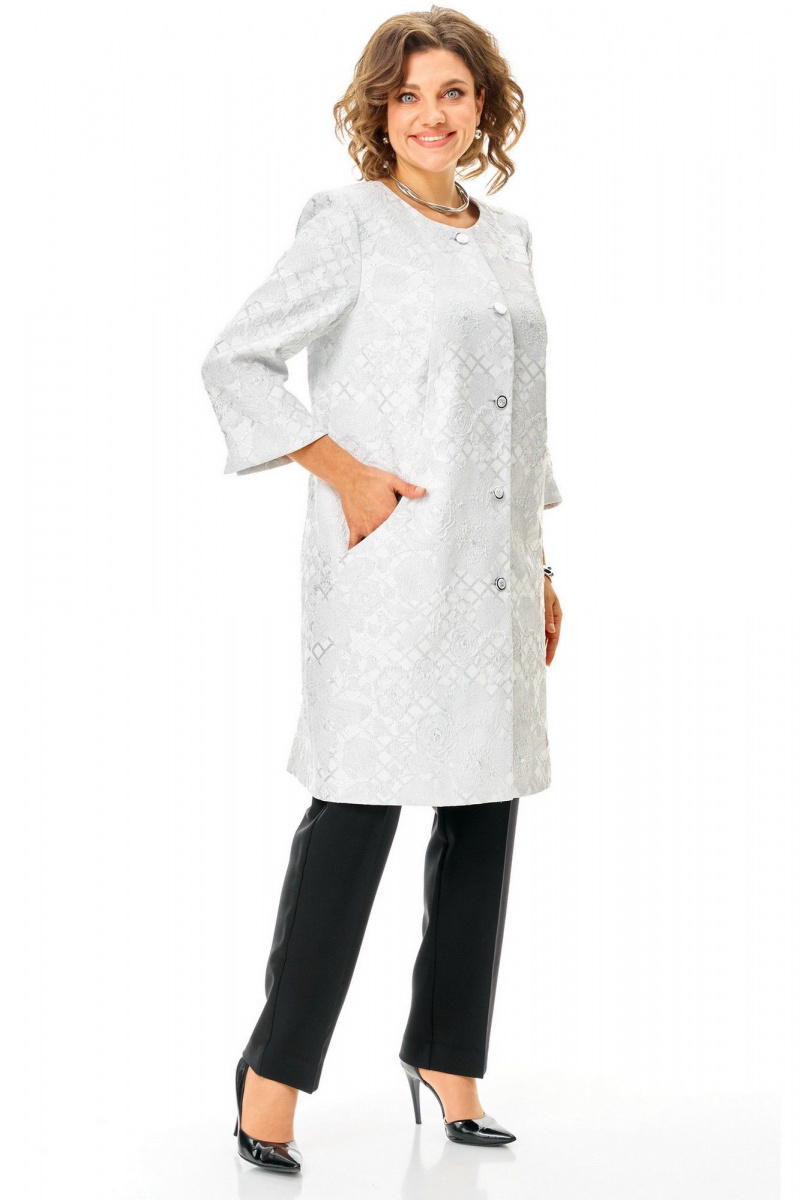 Жакеты БелЭльСтиль 727-2_91_22 серебро