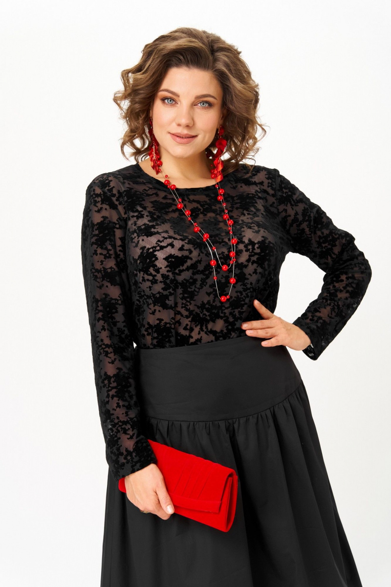 Юбочный комплект Aira Style 24136 черный