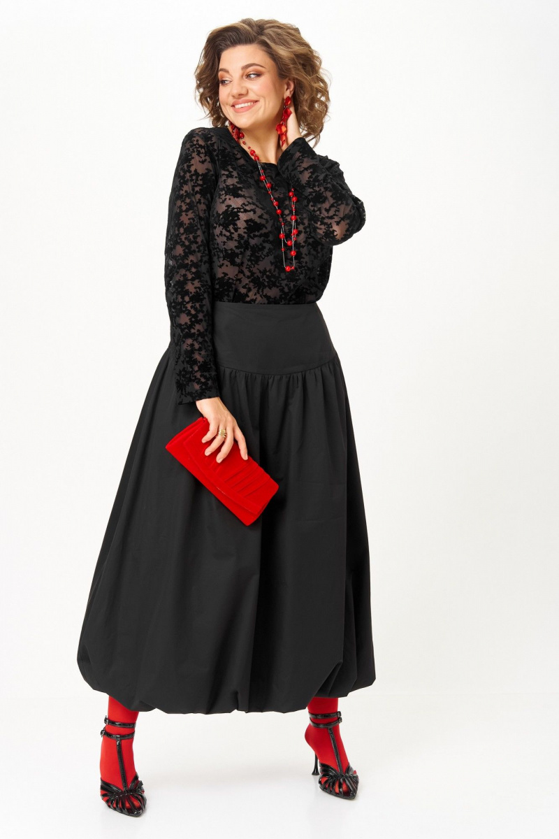 Юбочный комплект Aira Style 24136 черный