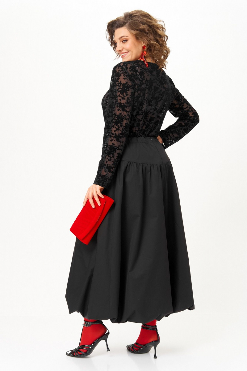 Юбочный комплект Aira Style 24136 черный