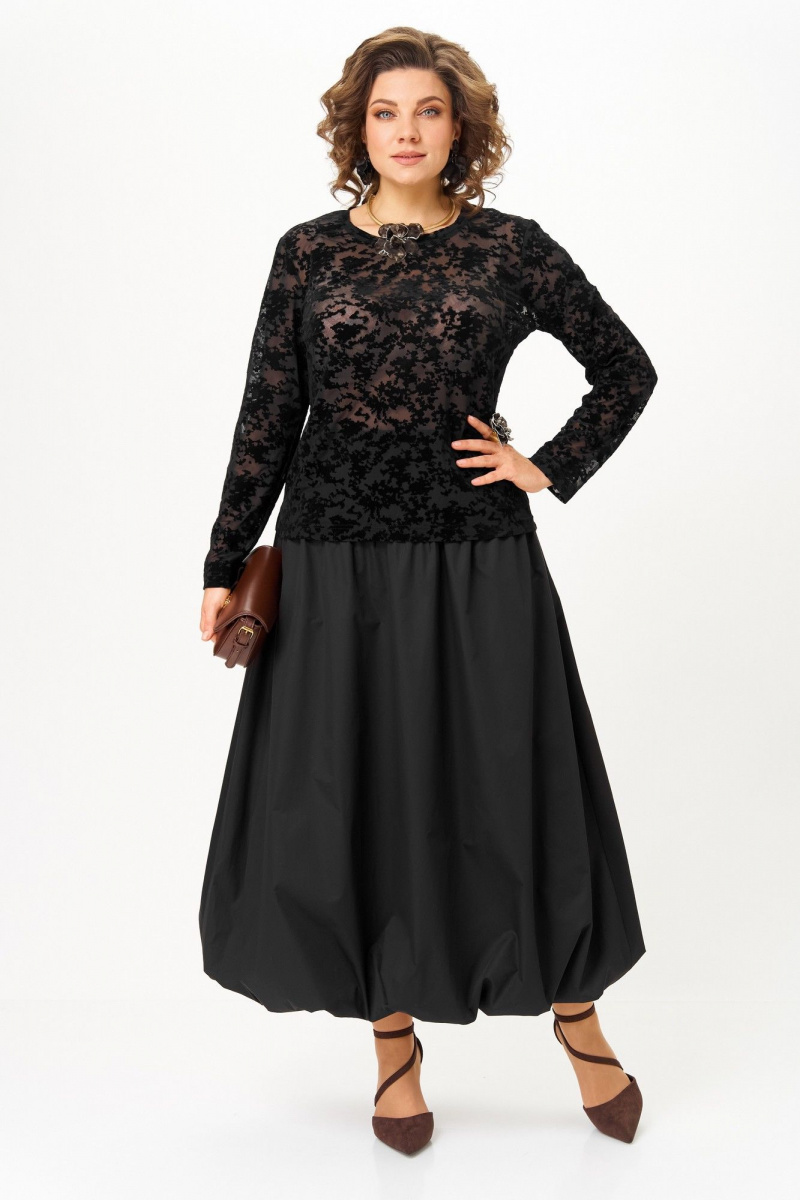 Юбочный комплект Aira Style 24136 черный