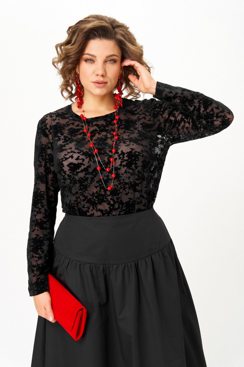 Юбочный комплект Aira Style 24136 черный