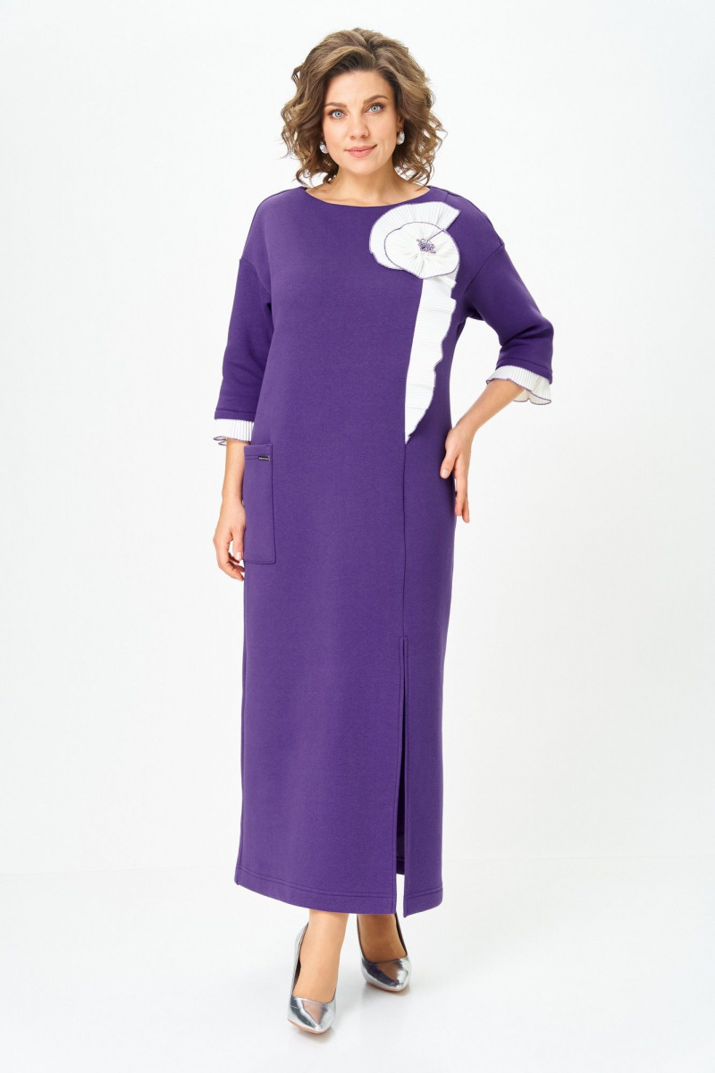 Платья Michel chic 2183 сиреневый_туман