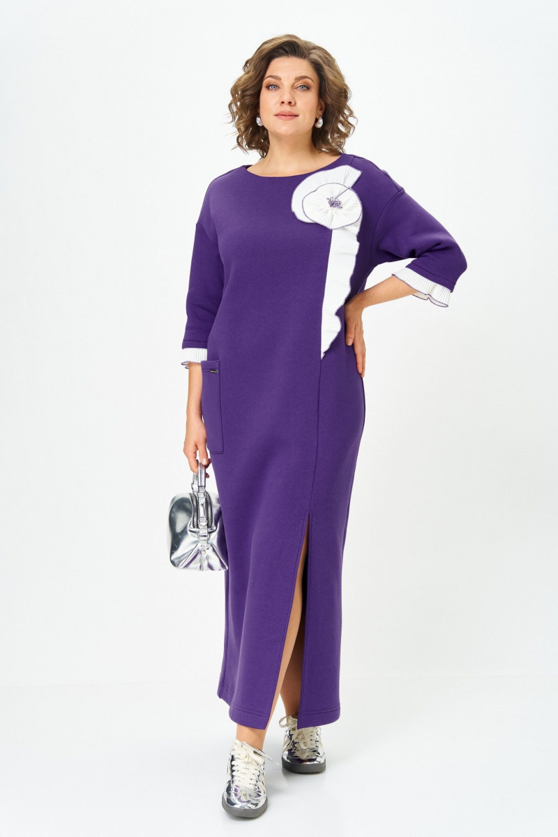 Платья Michel chic 2183 сиреневый_туман