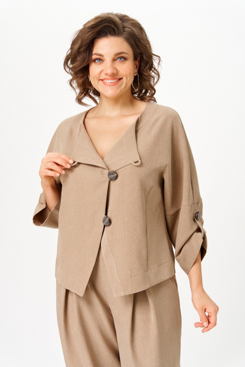 Брючный костюм Michel chic 1436/1 песочный