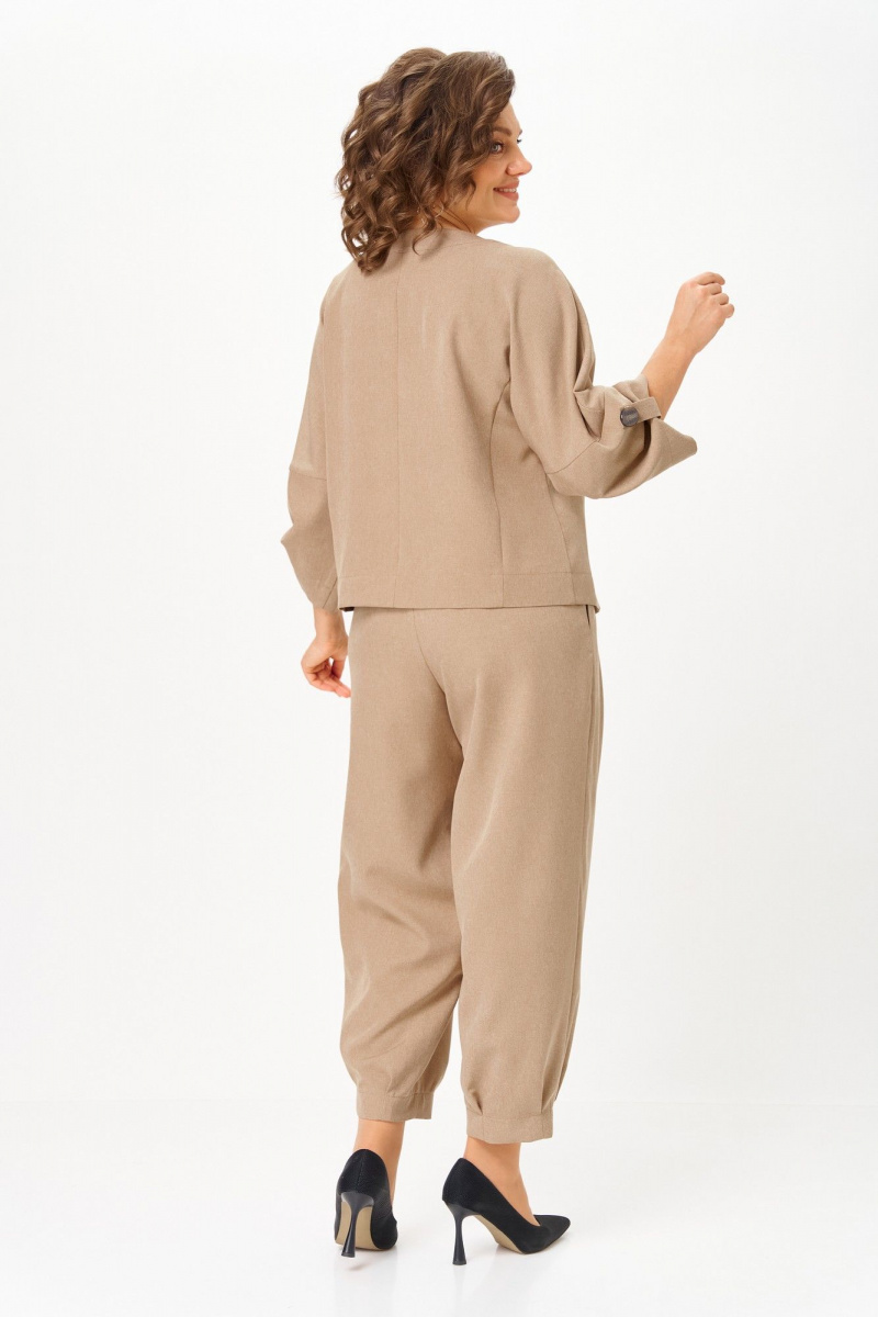 Брючный костюм Michel chic 1436/1 песочный