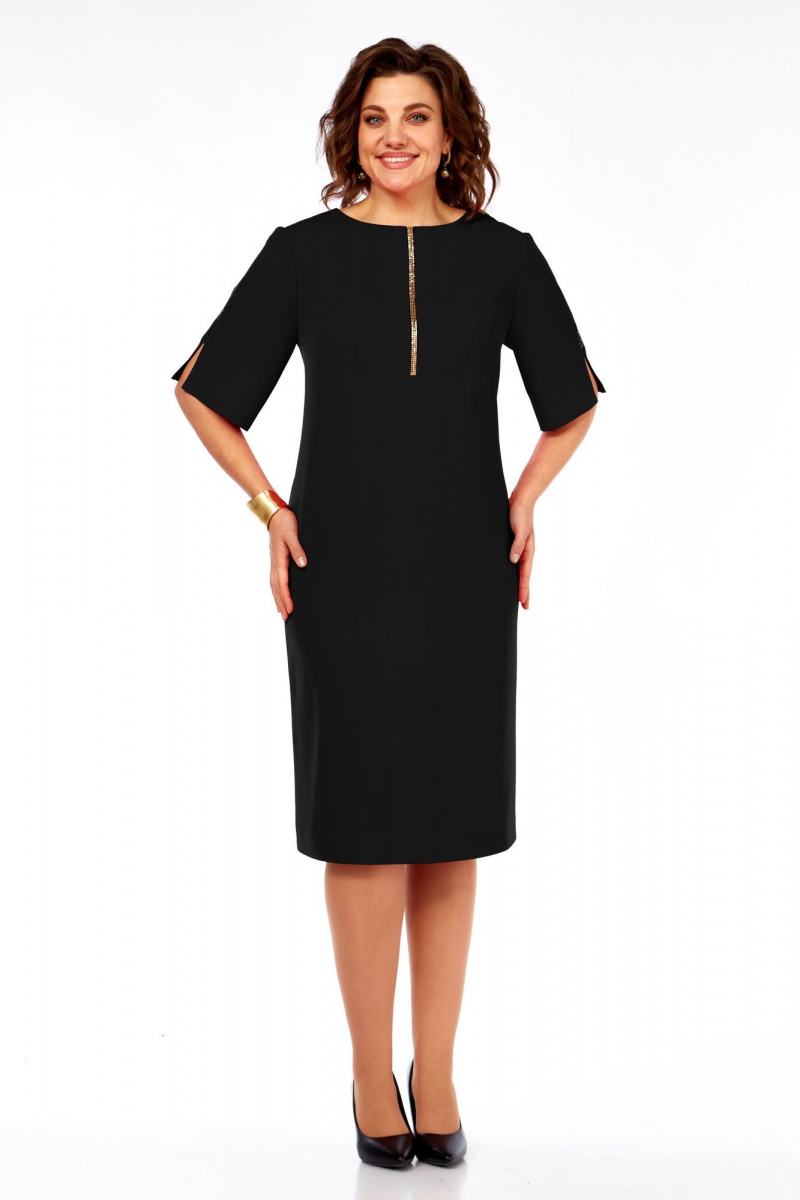 Платья Ольга Стиль С-984 черный