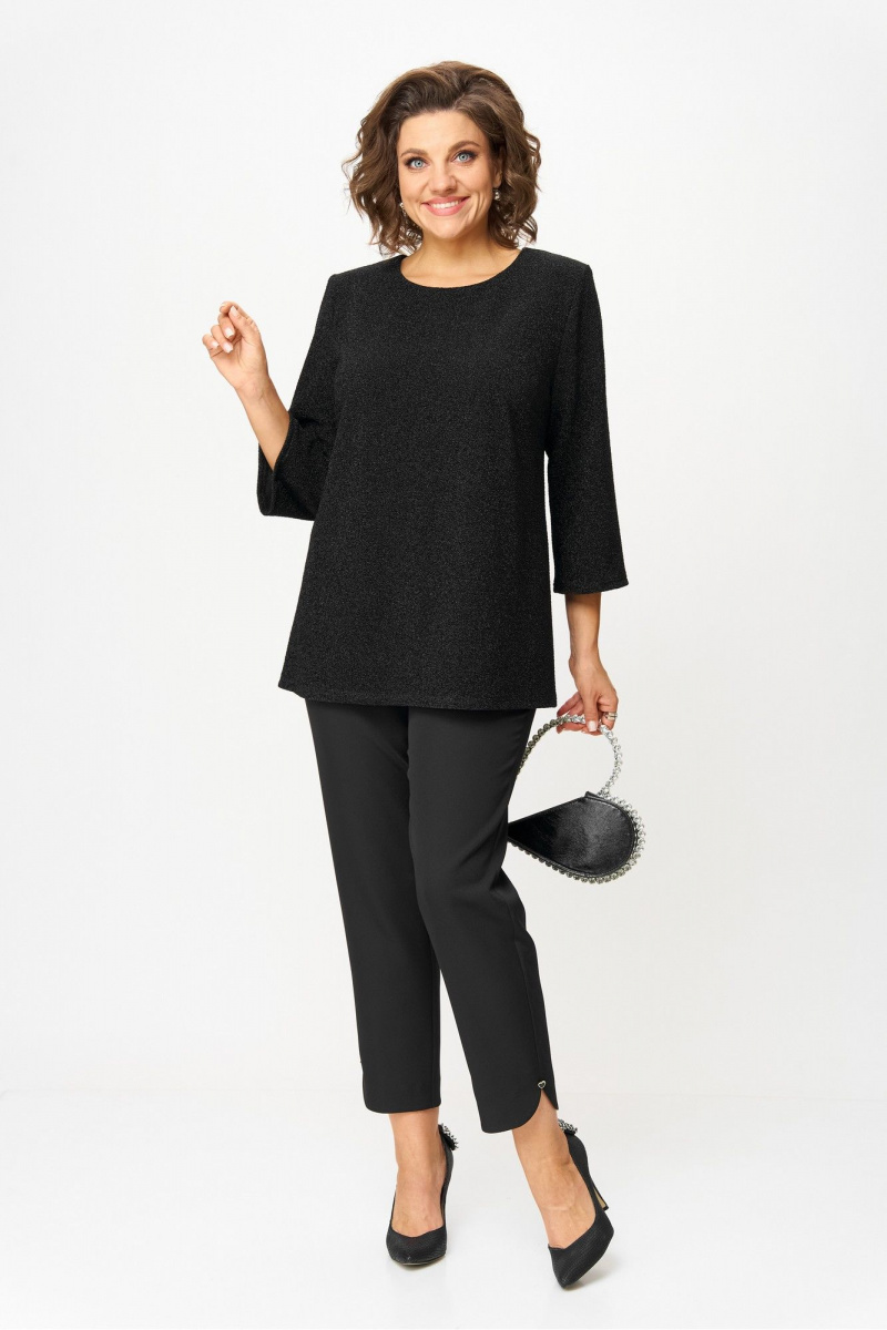 Брючный костюм Vilena 1112 черный