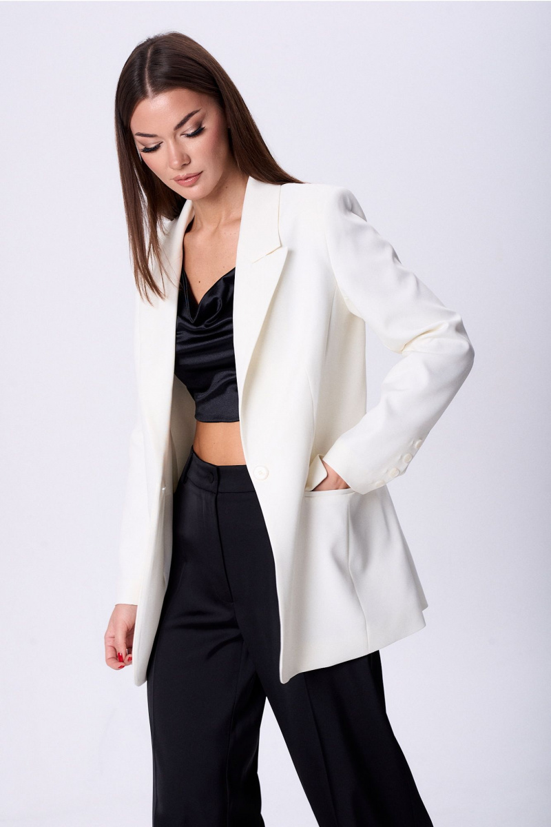 Жакеты Lady Line 0225 белый