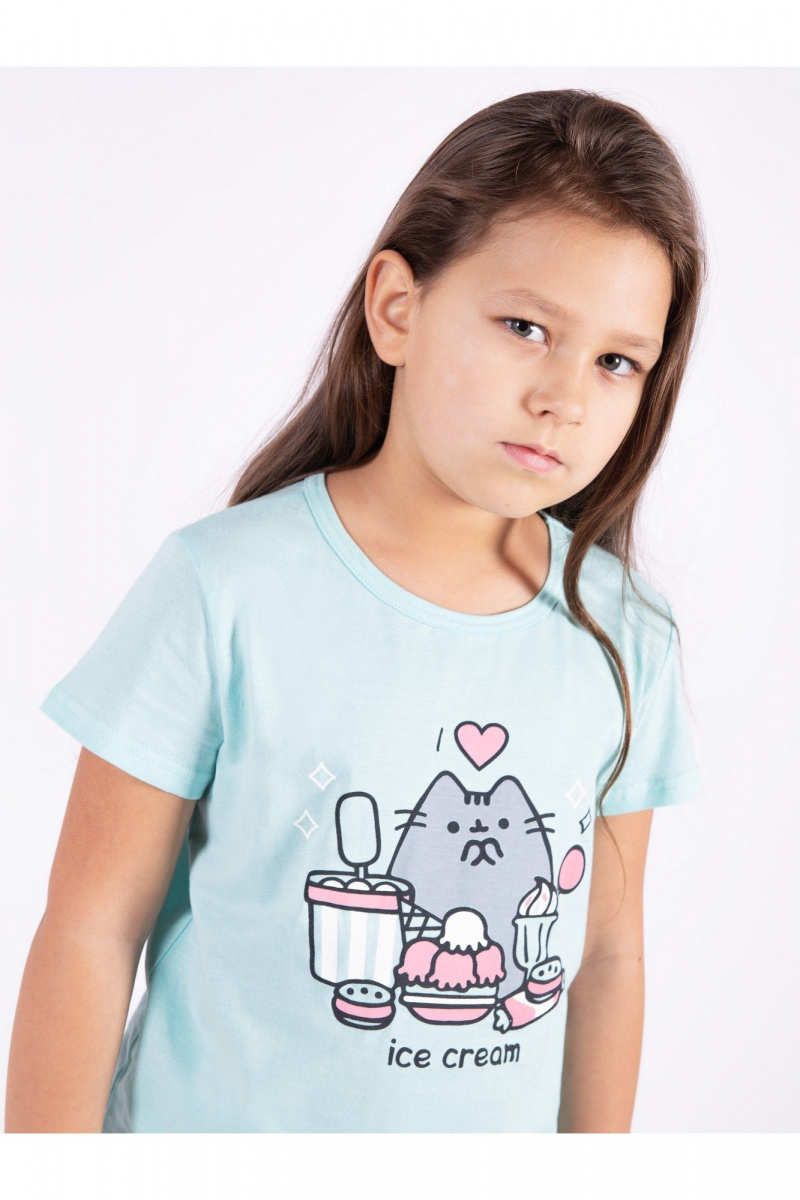 Пижамы 8 Марта 132590-4С594Д40-122,128 салат