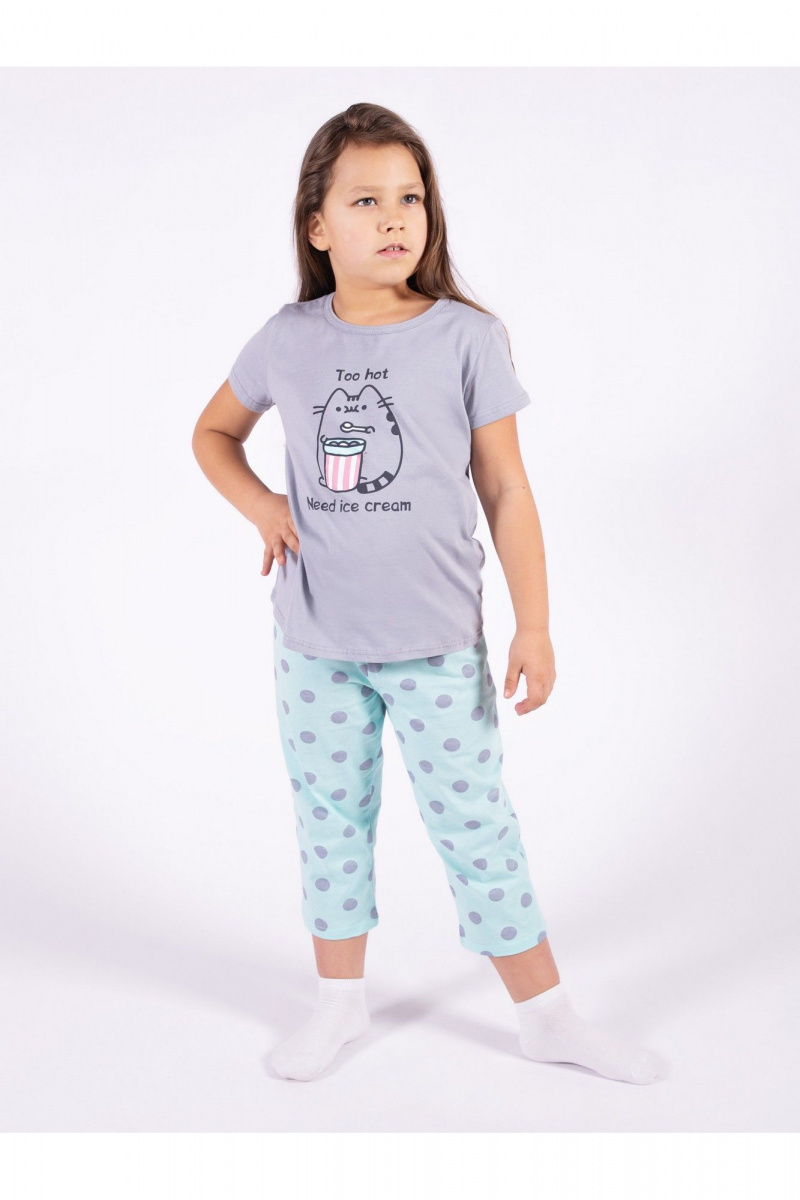 Пижамы 8 Марта 132590-4С594Д40-146 серый