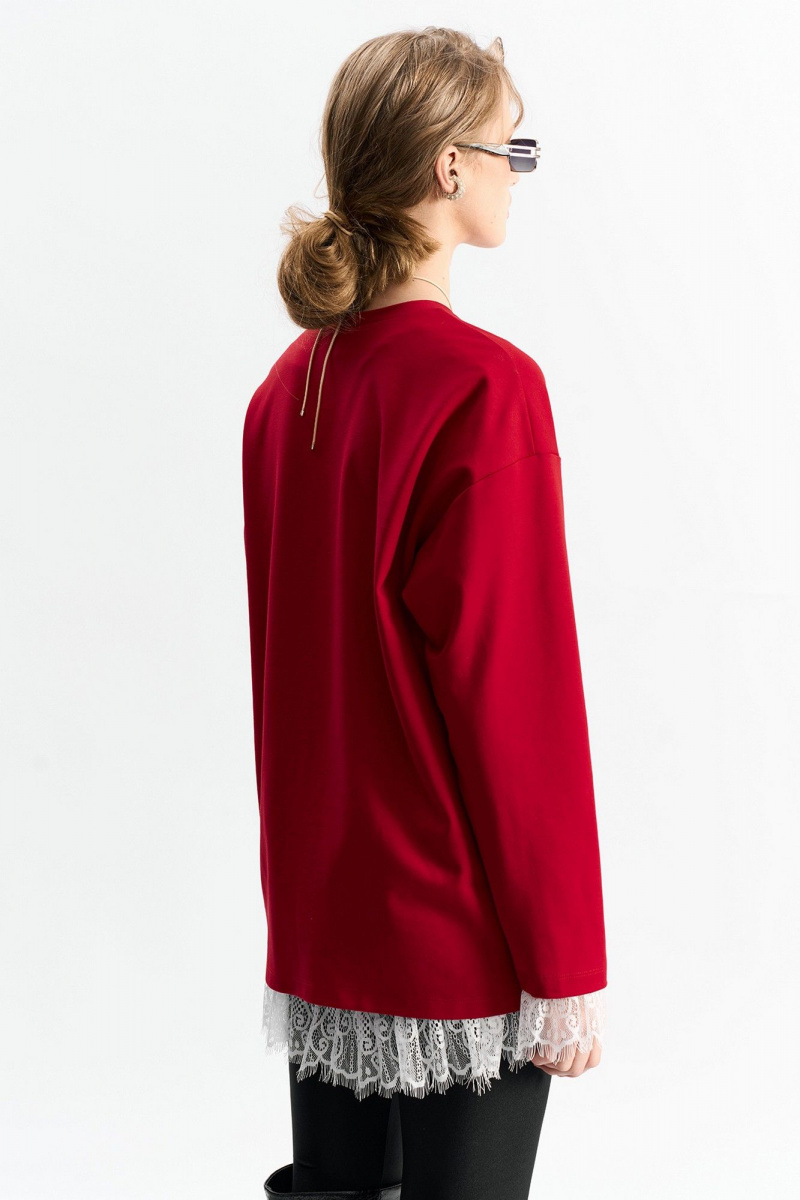 Джемперы MilMil 1279 красный