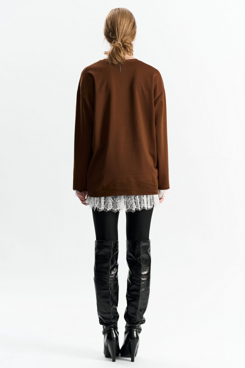 Джемперы MilMil 1280 корица