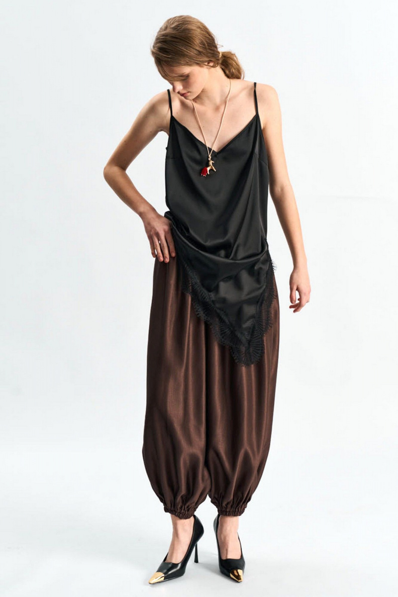 Брюки MilMil 1282 шоколад