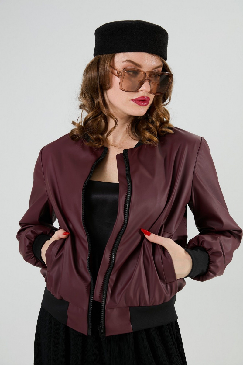 Джемперы NikVa 435-1 бордо