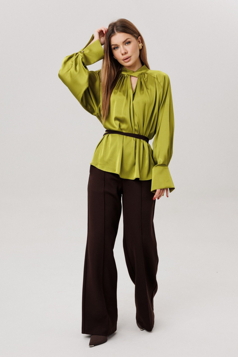 Блузы Amberа Style 1137 оливка