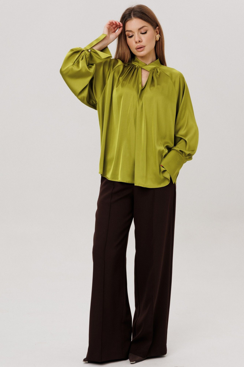 Блузы Amberа Style 1137 оливка