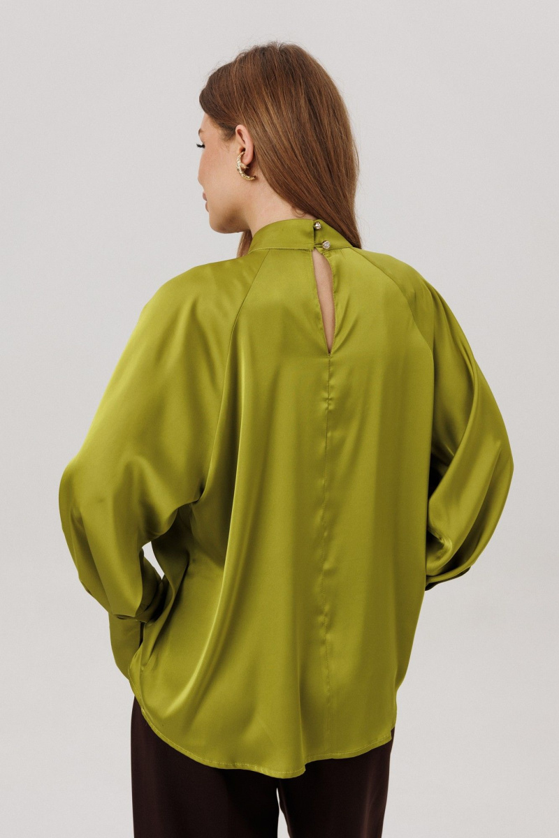 Брючный комплект Amberа Style 2147 шоколад/оливка