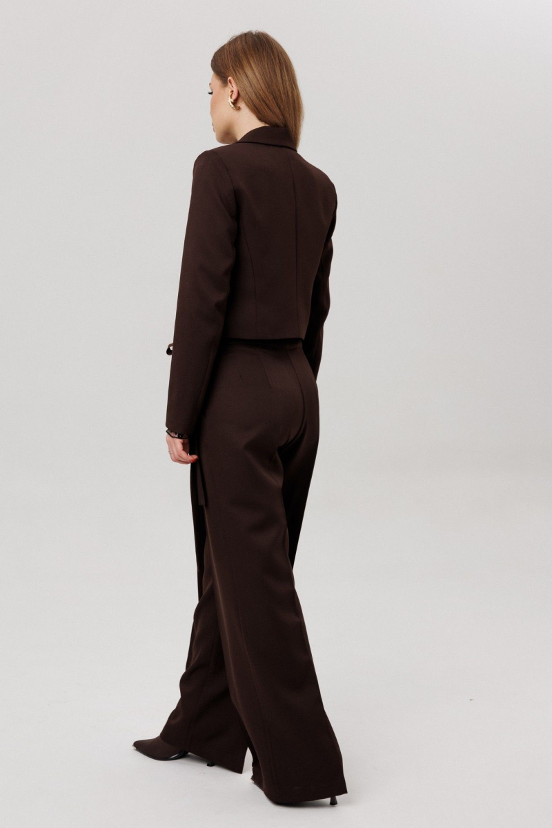 Брючный костюм Amberа Style 3020 шоколад