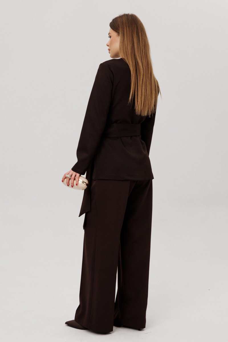 Брючный костюм Amberа Style 3023 шоколад