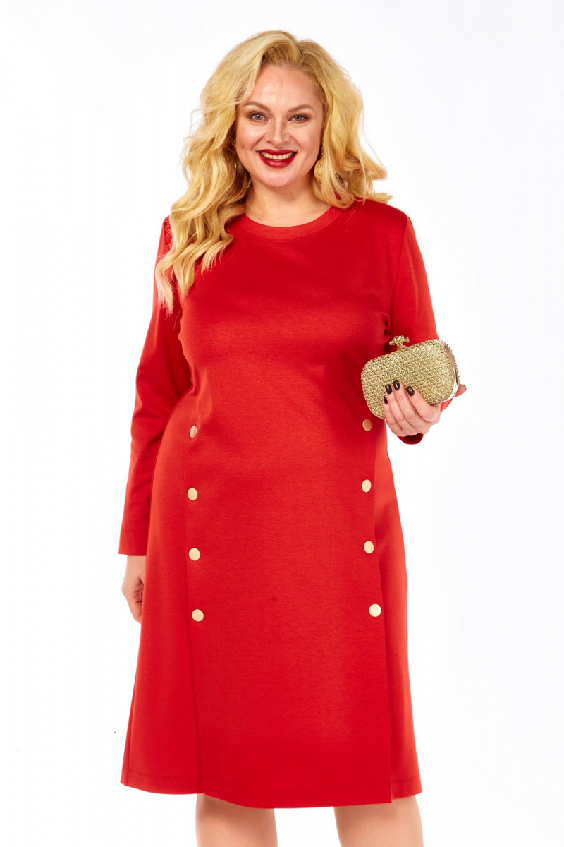 Платья Элль-стиль 2443/1 красный