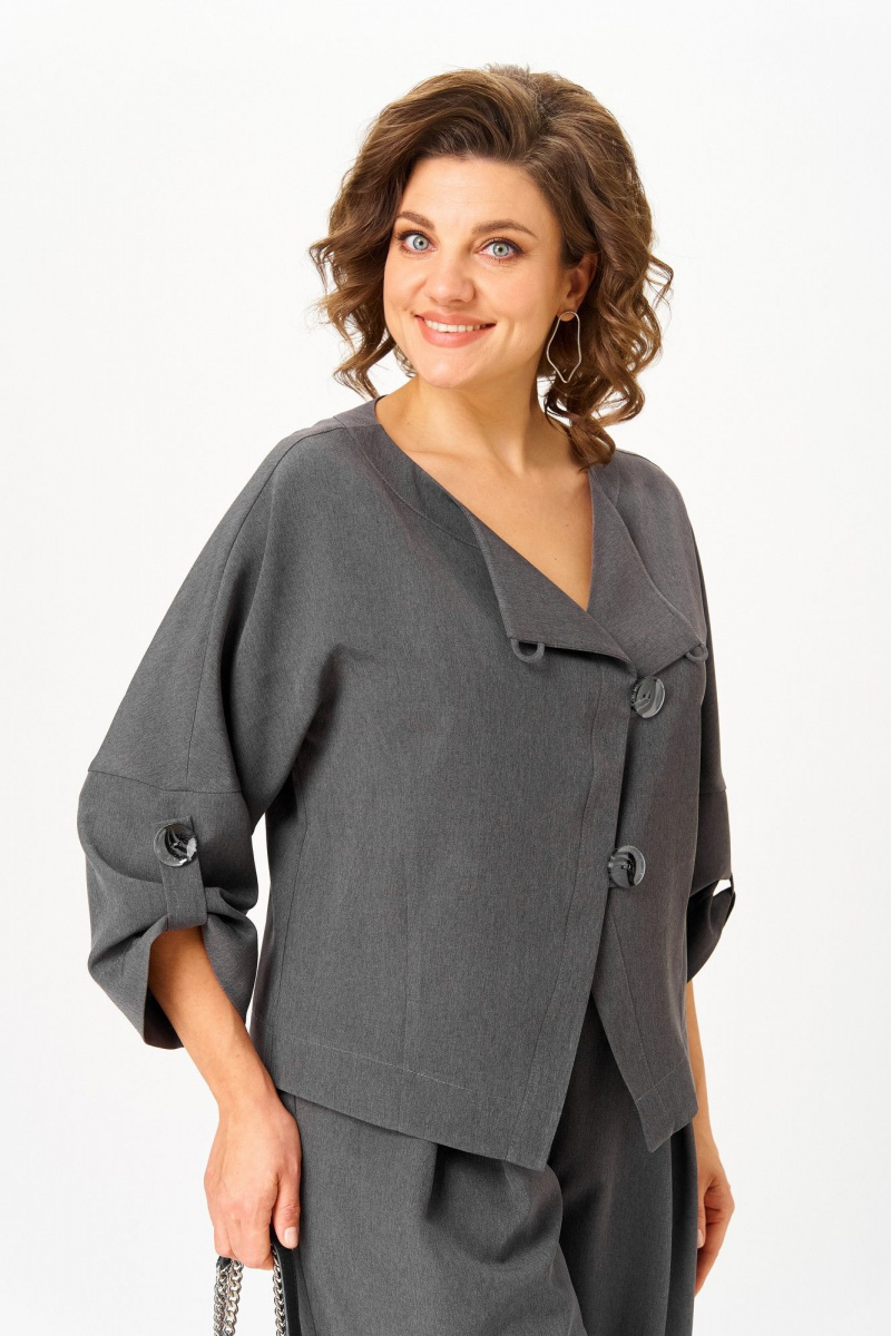 Брючный костюм Michel chic 1436/1 графит