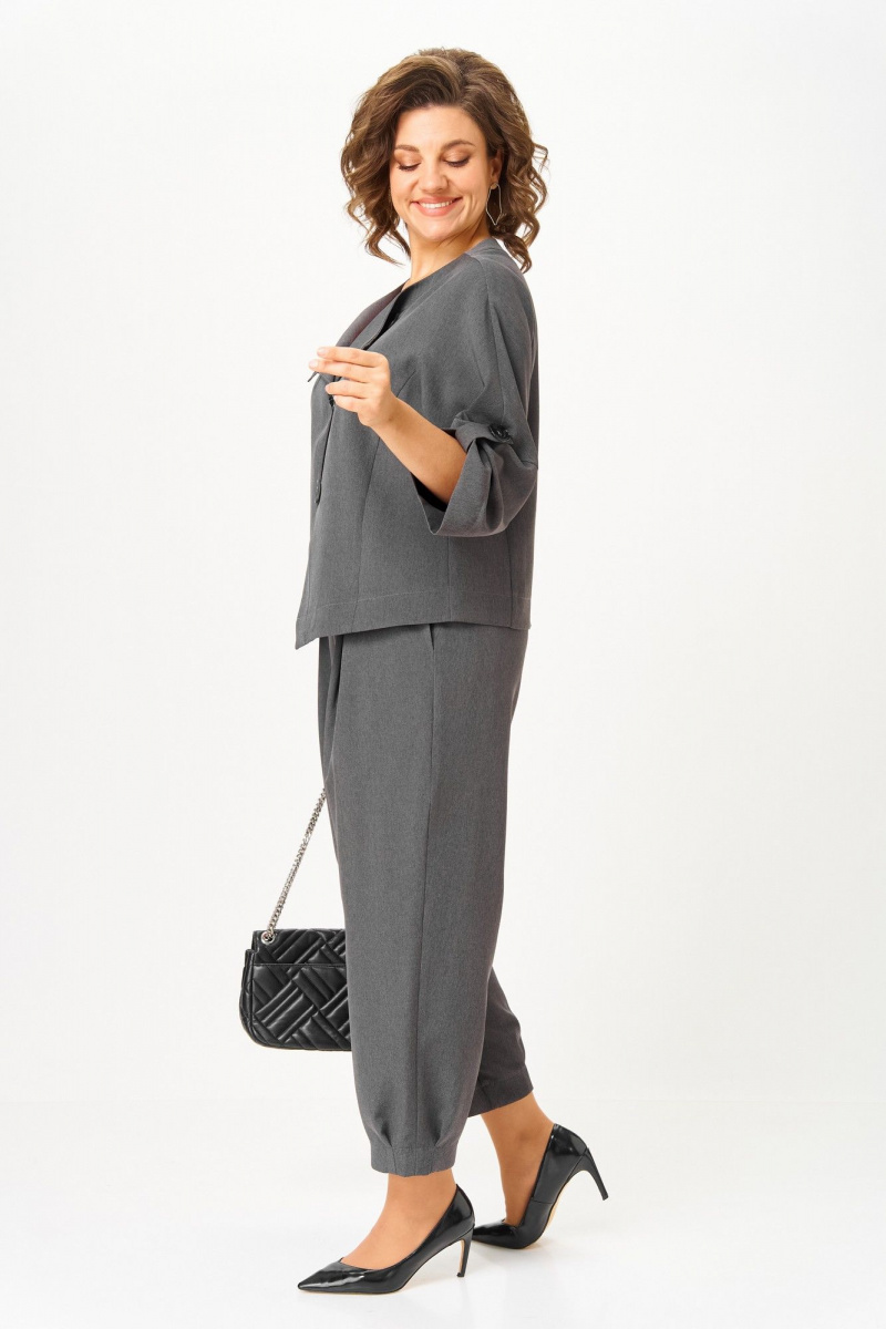 Брючный костюм Michel chic 1436/1 графит