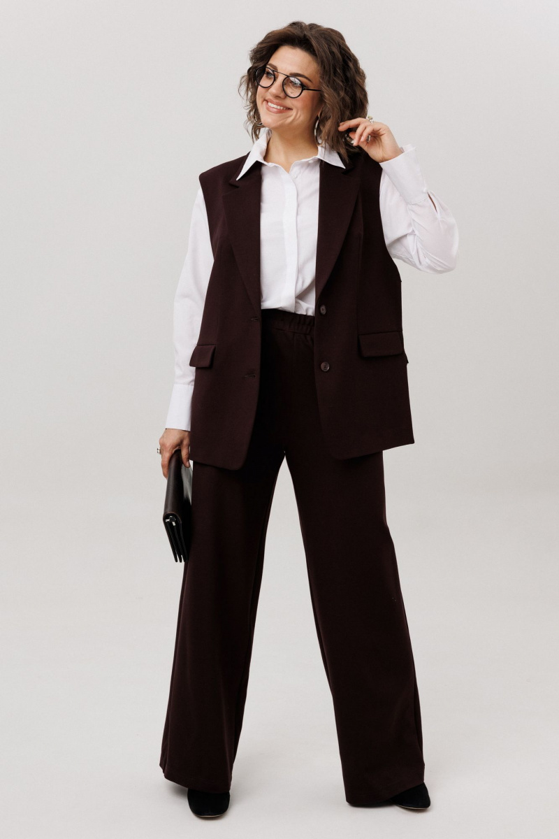 Брюки Anelli 1425 лапсанг_сушонг