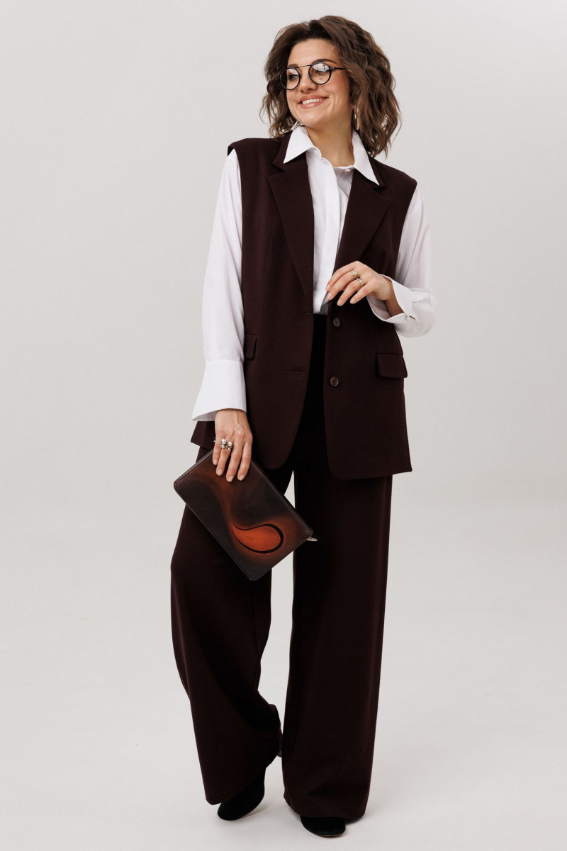 Брюки Anelli 1425 лапсанг_сушонг