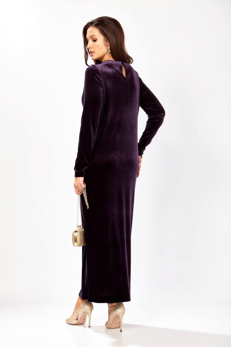 Платья Gizart 5339/1 баклажан