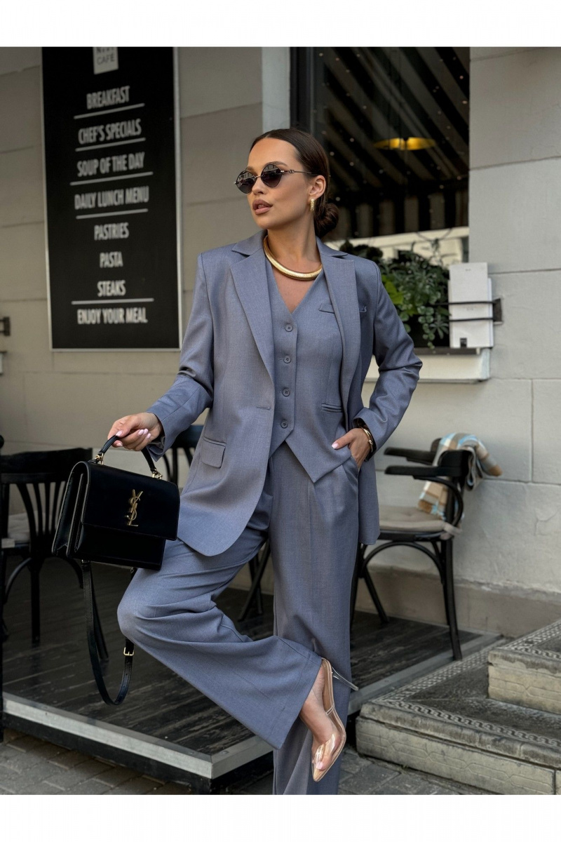 Брюки KORTNI 16BR3 серый